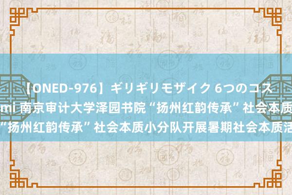 【ONED-976】ギリギリモザイク 6つのコスチュームでパコパコ！ Ami 南京审计大学泽园书院“扬州红韵传承”社会本质小分队开展暑期社会本质活动