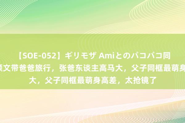 【SOE-052】ギリモザ Amiとのパコパコ同棲生活 Ami 张颂文带爸爸旅行，张爸东谈主高马大，父子同框最萌身高差，太抢镜了