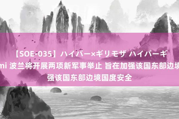 【SOE-035】ハイパー×ギリモザ ハイパーギリモザ Ami 波兰将开展两项新军事举止 旨在加强该国东部边境国度安全