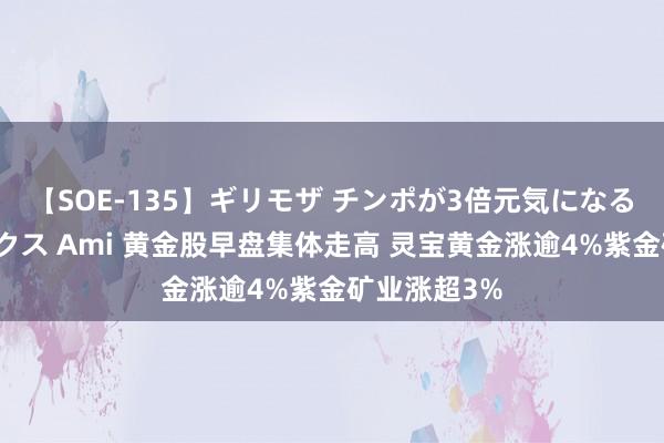 【SOE-135】ギリモザ チンポが3倍元気になる励ましセックス Ami 黄金股早盘集体走高 灵宝黄金涨逾4%紫金矿业涨超3%