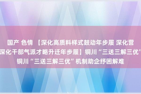 国产 色情 【深化高质料样式鼓动年步履 深化营商环境冲突年步履 深化干部气派才略升迁年步履】铜川“三送三解三优”机制助企纾困解难